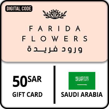 Farida Flowers Gift Card 50 SAR KSA product image