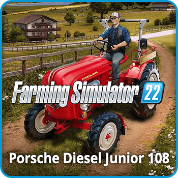 Farming Simulator 22 - Porsche Diesel Junior 108 Gift Card Global product image