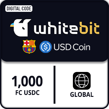 WhiteBit FC Barcelona Edition Gift Card 1000 USDC Global product image
