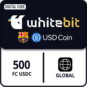 WhiteBit FC Barcelona Edition Gift Card 500 USDC Global product image