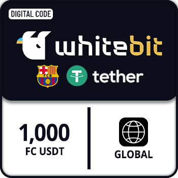 WhiteBit FC Barcelona Edition Gift Card 1000 USDT Global product image
