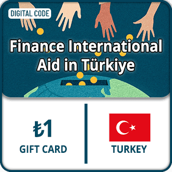 Finance International Aid in Türkiye Gift Card ₺1 Türkiye product image