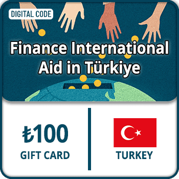 Finance International Aid in Türkiye Gift Card ₺100 Türkiye product image