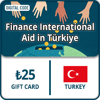 Finance International Aid in Türkiye Gift Card ₺25 Türkiye product image