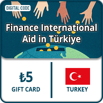 Finance International Aid in Türkiye Gift Card ₺5 Türkiye product image