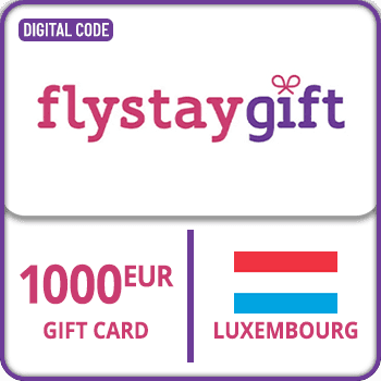 Flystay Gift Card €1000 Luxembourg product image