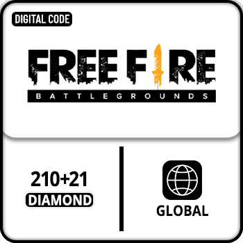Free Fire Gift Card 210+21 Diamond Global product image