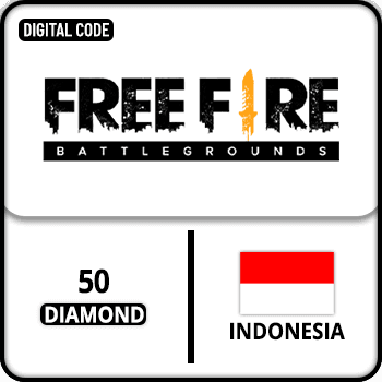 Free Fire Gift Card 50 Diamond Indonesia product image