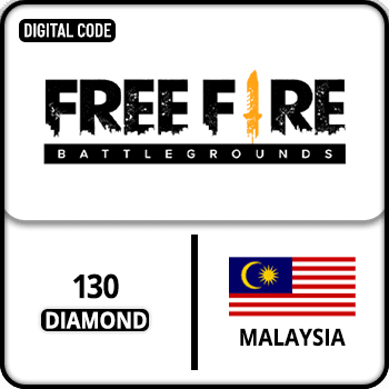 Free Fire Gift Card 130 Diamond Malaysia product image