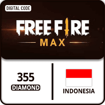 Free Fire Max Gift Card 355 Diamond Indonesia product image