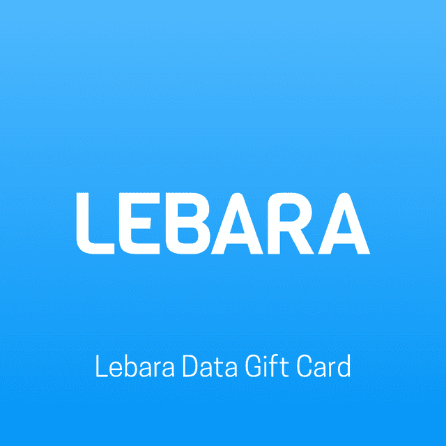 Lebara Data Gift Card