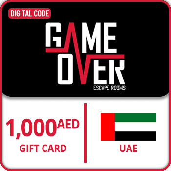 Game Over Gift Card 1000 AED UAE product image
