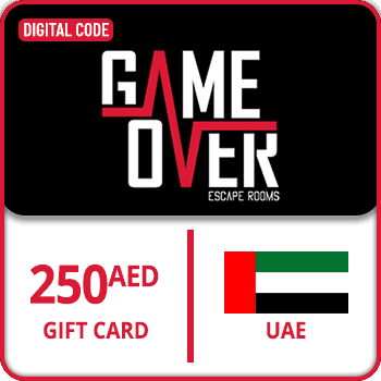 Game Over Gift Card 250 AED UAE product image