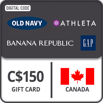 Gap Options Gift Card 150 CAD CANADA product image