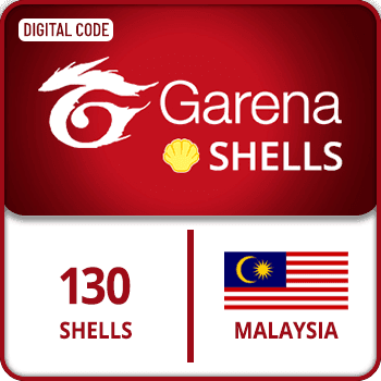 Garena Shells Gift Card 130 Shells MALAYSIA product image