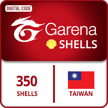 Garena Shells Gift Card 350 Shells TAIWAN product image