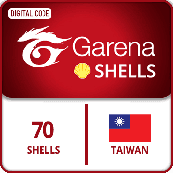 Garena Shells Gift Card 70 Shells TAIWAN product image