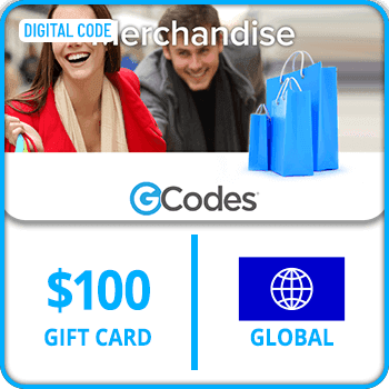 GCodes Merchandise Gift Card $100 Global product image