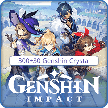 Genshin Impact Mobile 300+30 Crystals Global product image