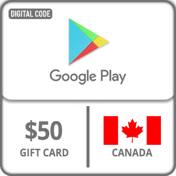 Google Play Gift Card 50 CAD Canada  product image