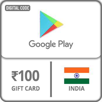 Google Play Gift Card 100 INR India  product image
