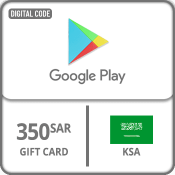 Google Play Gift Card 350 SAR KSA  product image