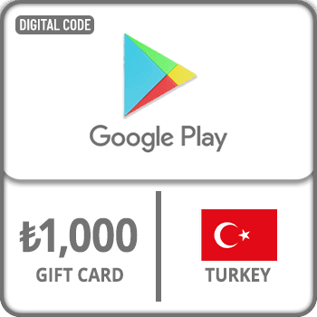 Google Play Gift Card 1000 TRY Turkey  product image