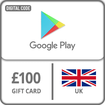 Google Play Gift Card 100 GBP UK  product image