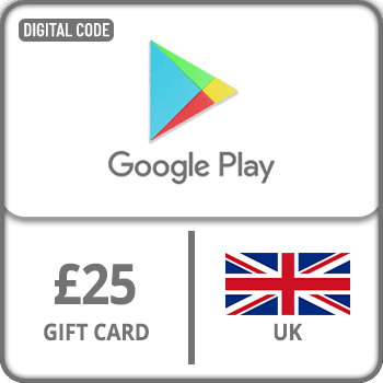 Google Play Gift Card 25 GBP UK product image