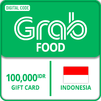 Grab Gift Card  FOOD 100000 IDR  INDONESIA product image
