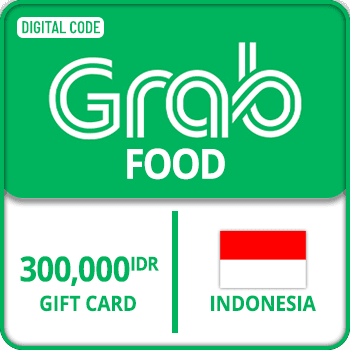Grab Gift Card  FOOD 300000 IDR  INDONESIA product image