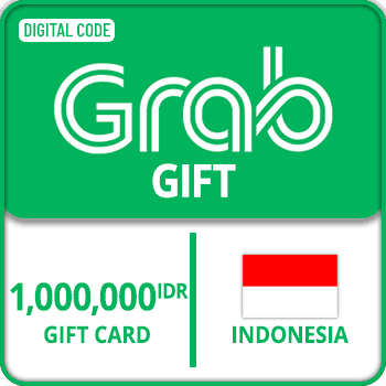 Grab GIFT Gift Card 1000000 IDR Indonesia product image