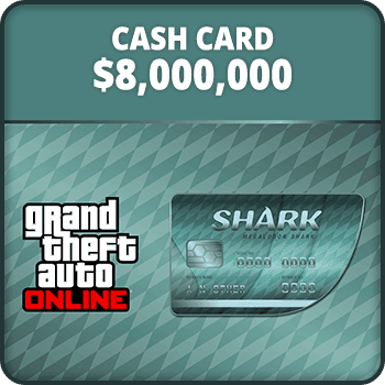 GTA Online MEGALODON Cash Card $8000000 product image