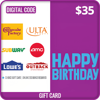 Happy Birthday Gift Card $35 Global product image