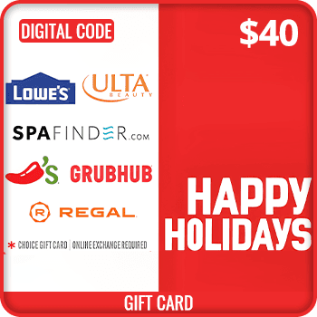 Happy Holidays Gift Card $40 Global product image