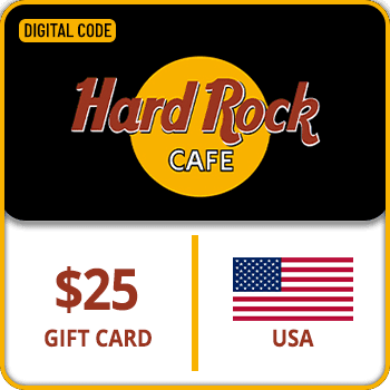 Hard Rock Cafe Gift Card $25 USA  product image