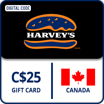 Harvey Gift Card 25 CAD CANADA product image