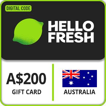HelloFresh Gift Card 200 AUD Australia product image