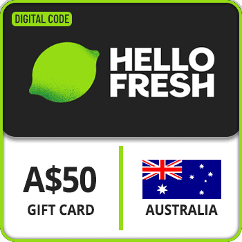 HelloFresh Gift Card 50 AUD Australia product image