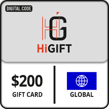 HiGift Gift Card $200 GLOBAL product image