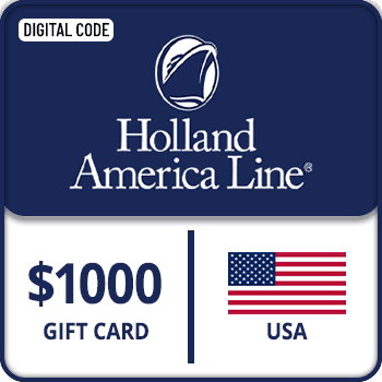 Holland America Line Gift Card $1000 USA product image
