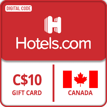 Hotels.com Gift Card 10 CAD CANADA product image