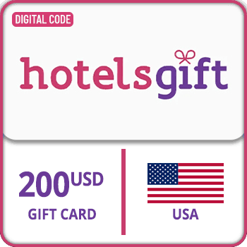HotelsGift Gift Card $200 USA product image