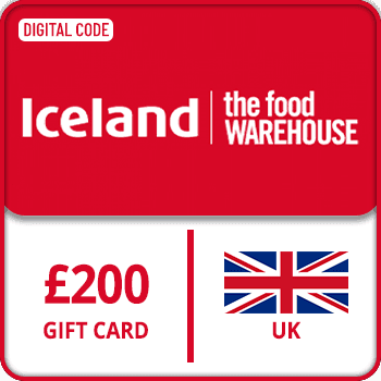 Iceland Gift Card £200 UK product image