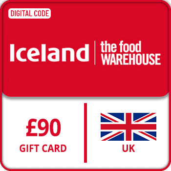 Iceland Gift Card £90 UK product image