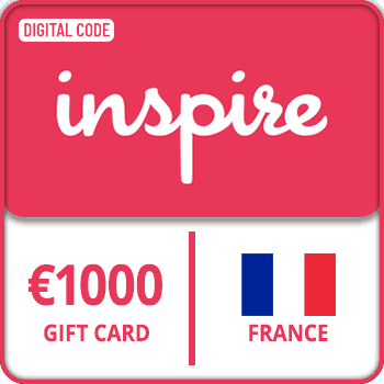 Inspire Travel Gift Card €1000 France product image