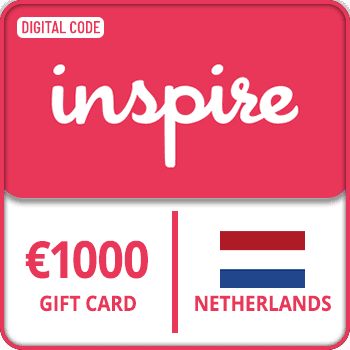 Inspire Travel Gift Card €1000 Netherlands product image
