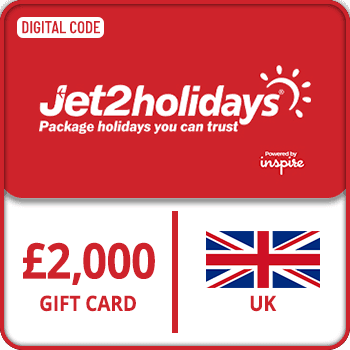 Jet 2 Holidays by Inspire Gift Card £2000 UK product image