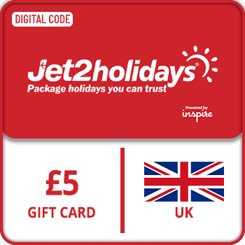 Jet 2 Holidays by Inspire Gift Card £5 UK product image