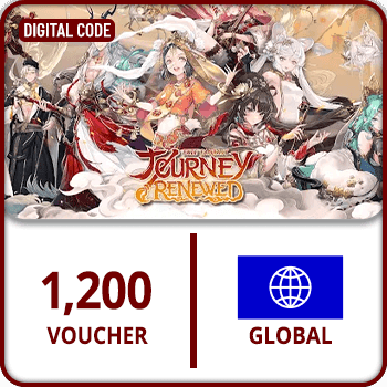 Journey Renewed Fate Fantasy 1200 Voucher Gift Card GLOBAL product image